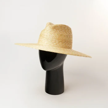 01905-HH7274 novo poletje ročno fino Slame tkanje trdnih fedoras skp moški ženske jazz panamski klobuk