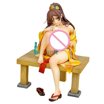 20 cm Fuka Kirihara Slika Materni Z vami na Ognjemet, ki je Japonski Anime Seksi Dekle PVC Akcijska Figura Model Igrače Lutka Darilo