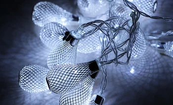 20 led Niz Luči AA Baterija Upravlja Božič Garland Svetlobe Xmas Fairy Poroko Festival Domov Dekoracijo votlih obesek