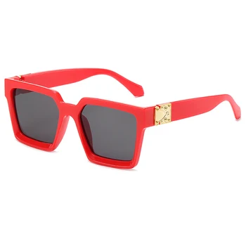 2020 Modna sončna Očala Ženske Oversize Modni Črni Okvir Gradient blagovne Znamke Oblikovalec Ženska sončna Očala UV400 lentes