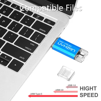 256GB USB C Flash Drive Type-c Pendrive za Samsung Galaxy S10 S8 S9 Tipo C Pero Disk 128GB USB 3.0 Pomnilniški Ključek 32GB 64GB 16GB