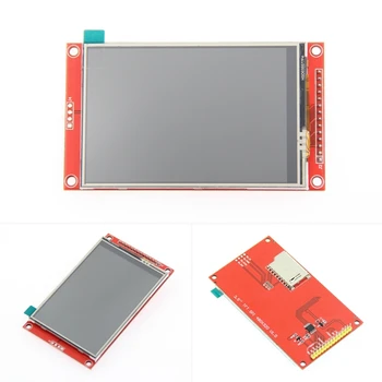 3.5 Palčni 480x320 SPI Serial TFT LCD Modul Prikaza Sn s Pritiskom Plošče Voznik IC ILI9488 za MCU