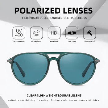 AOFLY blagovno Znamko Design Pilotni Polarizirana sončna Očala Ženske Moški Modni Acetatni Okvir Gradient Objektiv Vožnjo sončna Očala Moški UV400