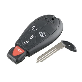BHKEY 4+1Buttons Smart Remote Key brez ključa Fob 433Mhz Za Dodge Ram 2013 2016 2017 GQ4-53T Original avto daljinski ključ