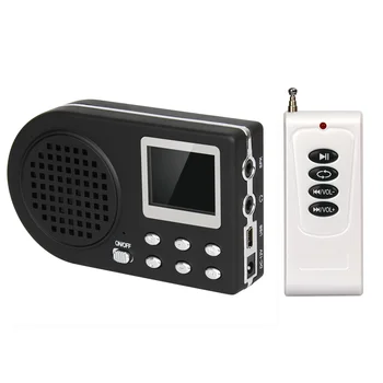 Digitalni Lov Ptic klicatelja MP3 predvajalnik ptic, zvok klicatelja Igre lov vabo+ Brezžični daljinski upravljalnik +110 Ptica zvoke 360B