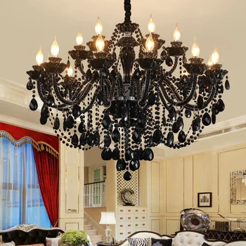 Evropski stil kristalni lestenec dnevna soba lučka lučka luksuzni vzdušje, spalnica, jedilnica lučka preprost sodobna villa razsvetljavo