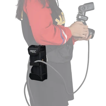 Fomito prenosna torbica zaščitna primeru BS200+ EC200 Razširitev Za glavo Godox AD200 Žep flash