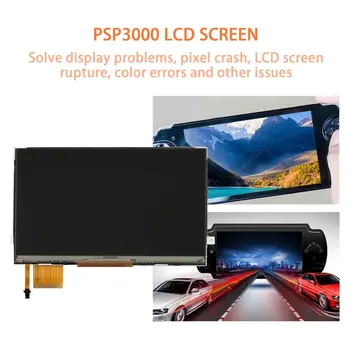 LCD Zaslon Popravila Nadomestne Dele Originalne Nadomestne Kapacitivni zaslon na Črno za za SONY PSP 3000 ONLENY