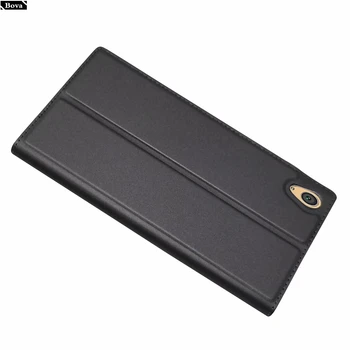 Magnetni adsorpcije Flip Primeru za Sony Xperia XA1 imetnika kartice torbe mat primeru za Sony Xperia XA1 Ultra XA1 Plus kritje