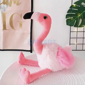 Mehki Pliš Pink Flamingo Igrača, Lutka Polnjene Živali -Baby Tuš Otroci Igrače Lutka Objemala Blazino Boster 10palčni 14inch 18 inch 20 palčni