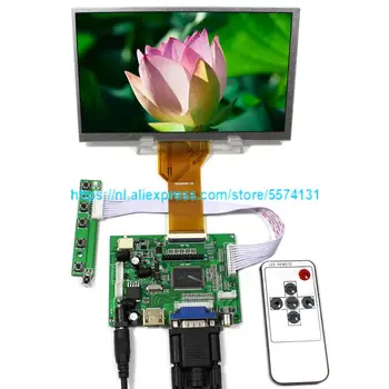 Nieuwe Lcd-scherm 7 palčni, 1024*600 7300101463 E231732 7300130906 TFT 50Pins Monitor Driver Odbor 2AV HDMI, VGA
