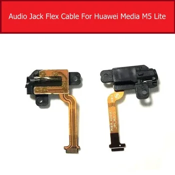 Originalne Slušalke Avdio Priključek Flex Kabel Za Huawei MediaPad M5 Lite 10.1 palčni BAH2-W09 W19 AL10 AL09 Slušalke Pristanišče Flex Traku