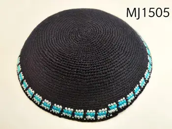 Ročno Kippah pletene klobuk Judovske izdelki