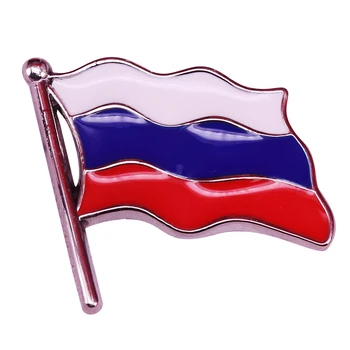 Ruske Federacije river pin eno zastavico nacionalni nakit