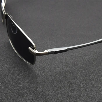 TUZENGYONG blagovno Znamko Moške Aluminija sončna Očala Premaz Ogledalo Polarizirana Vožnjo sončna Očala Za Moške Kvadratnih Očala Odtenki Očala