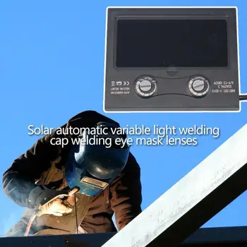 Varjenje Čelada Klasičnih Občutljivo Teksturo LCD Sončne Avtomatsko Varjenje Čelada Varilne Maske Argon Obločno Varjenje Odtenek Skp