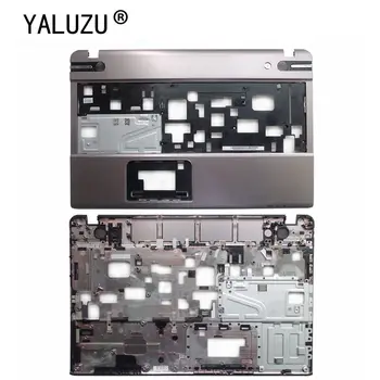 YALUZU NOVO podpori za dlani kritje C lupini primeru Za TOSHIBA P850 P855 Silver Prenosni računalnik Znanja Zgornjem Primeru Okvir Tipkovnice Lupini