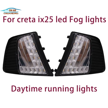 Za creta ix25 Dnevnih luči LED meglenke chuangmu