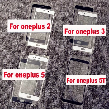 Za Oneplus 3 3T Sprednji strani Zaslona Stekleno Zunanjo Lečo 5.5