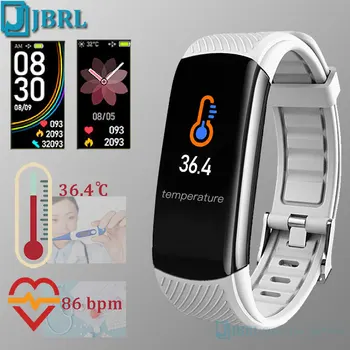 šport bluetooth smart gledam ženske telesne temperature Ukrep Smart band moških smartwatch Android, IOS fitnes zapestnica ura srce