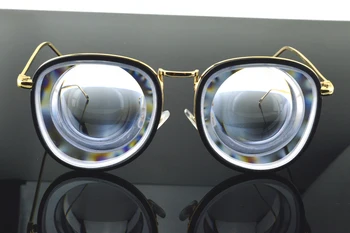 Ženske Super Veliki Okvir Meri Visoko kratkovidna dekle očala myodisc očala -14D PD64